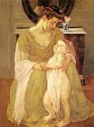 Mother And Child X by Mary Cassatt